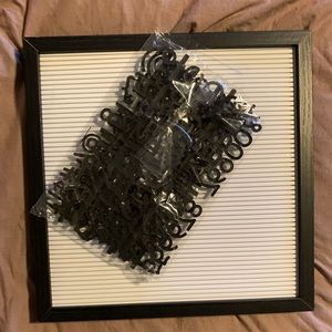 Letter board